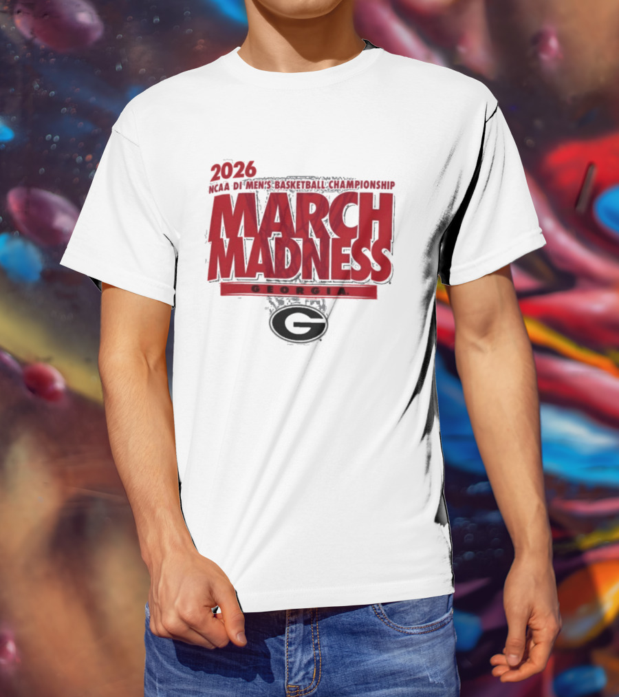 Georgia 2026 NCAA DI Men's Basketball Championship March Madness T-Shirt
