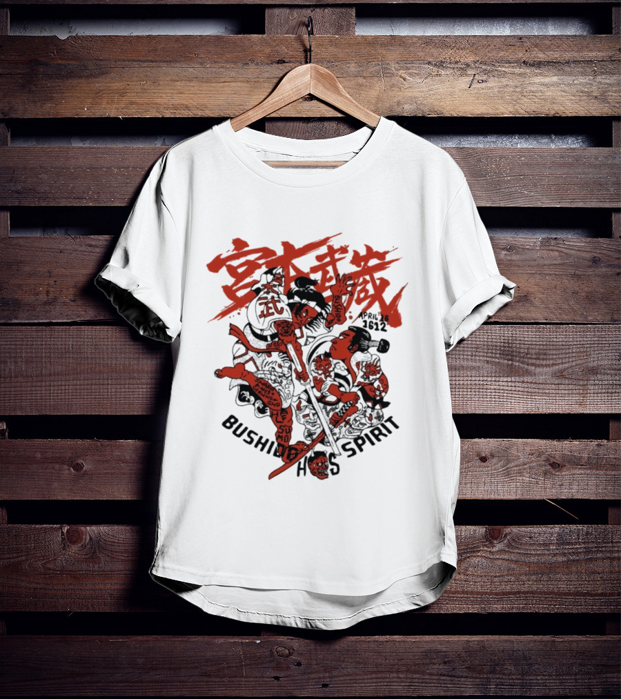 Bushing Has Spirit Musashi Halfsumo Bushido April 15 2022 T-Shirt