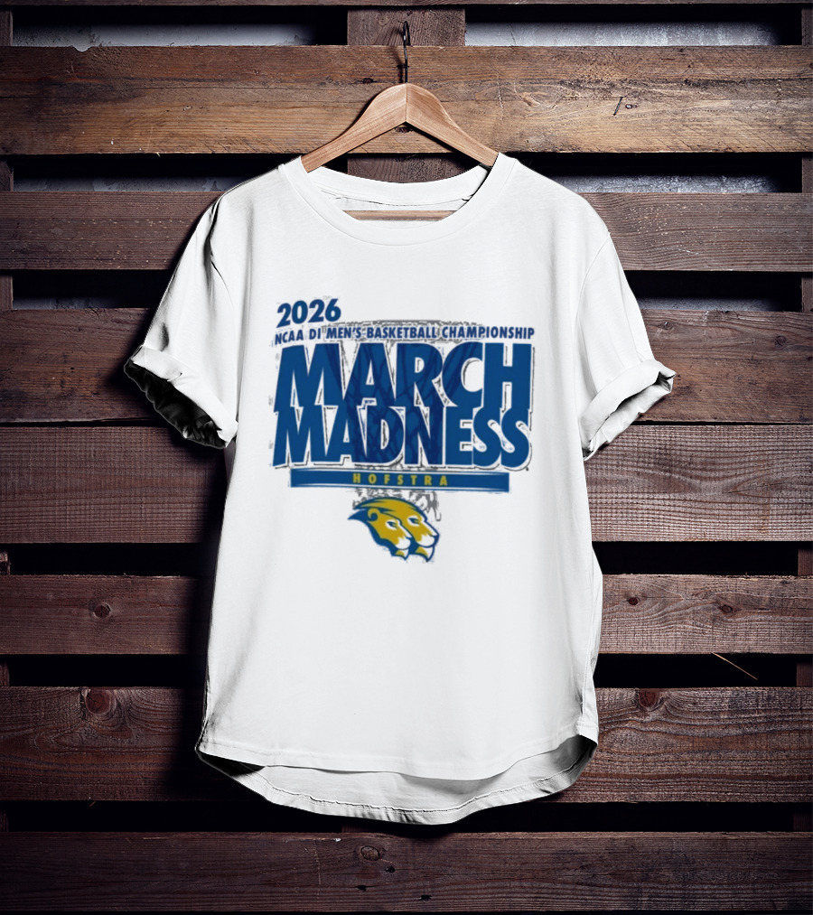 Hofstra Pride 2026 NCAA March Madness Basketball Championship T-Shirt