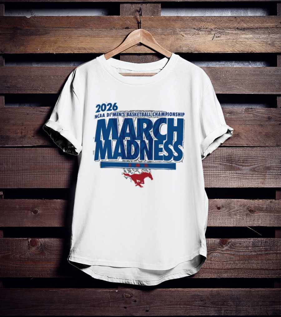 2026 NCAA DI Men's Basketball Championship March Madness SMU T-Shirt