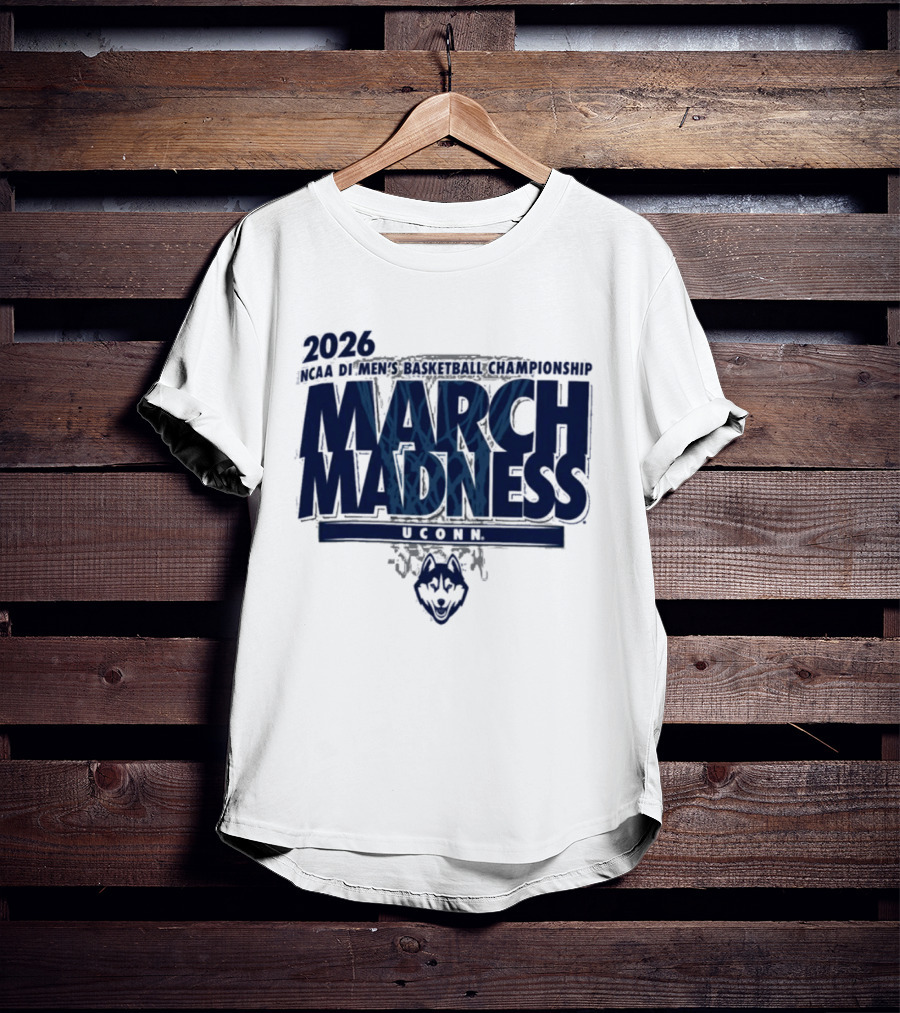 2023 NCAA Men's Basketball Championship March Madness UConn Huskies T-Shirt