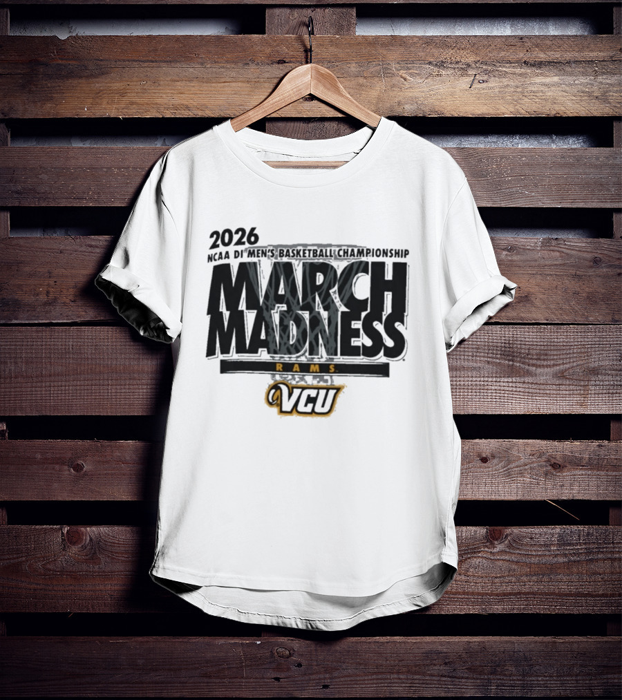 2026 NCAA DI Men's Basketball Championship March Madness VCU Rams T-Shirt