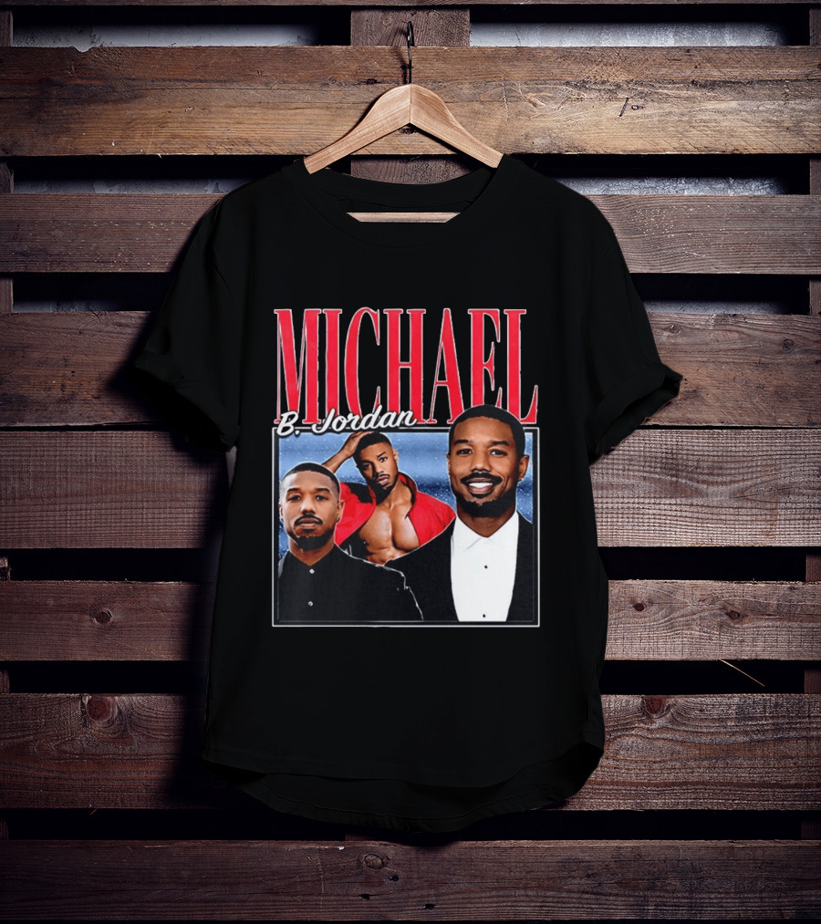 Michael B. Jordan Iconic Style And Charisma T-Shirt