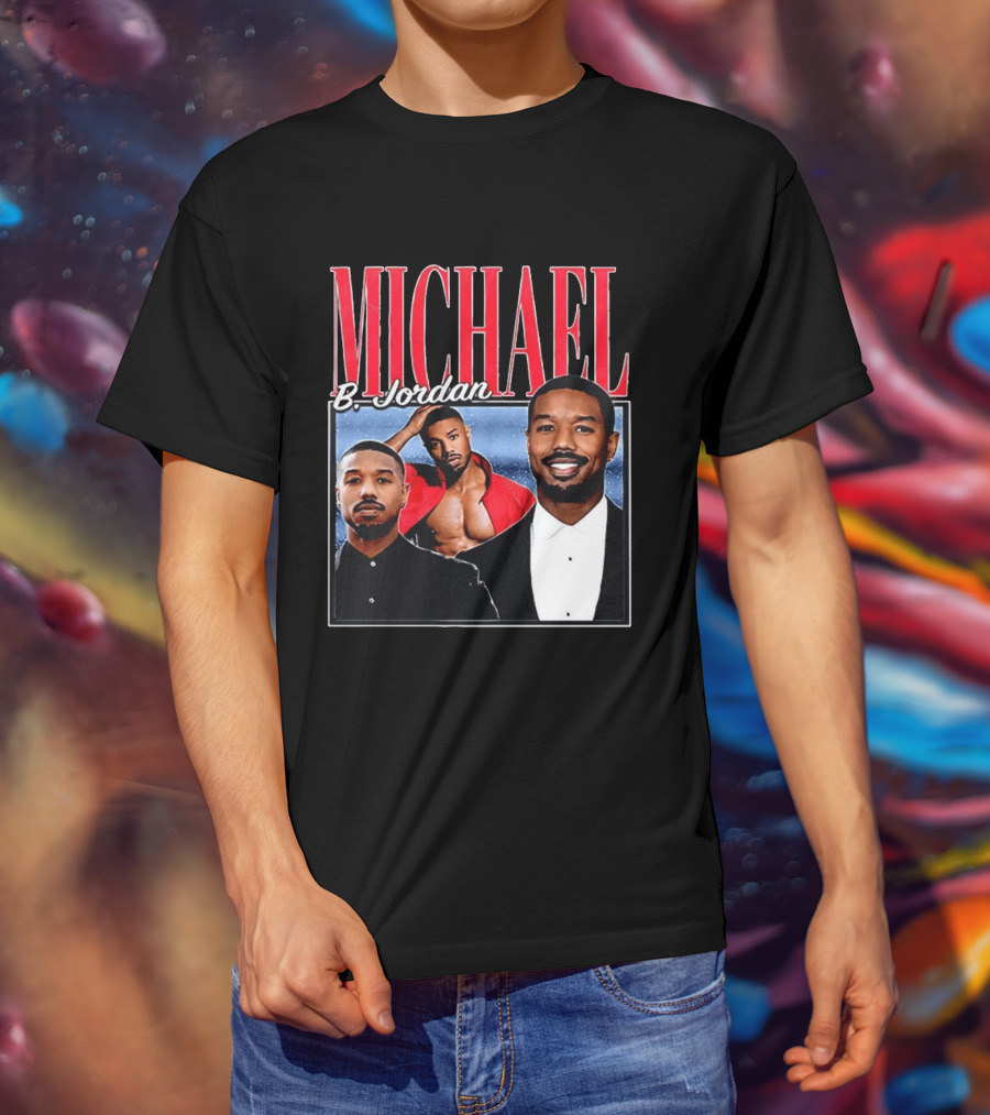 Michael B. Jordan Iconic Style And Charisma T-Shirt