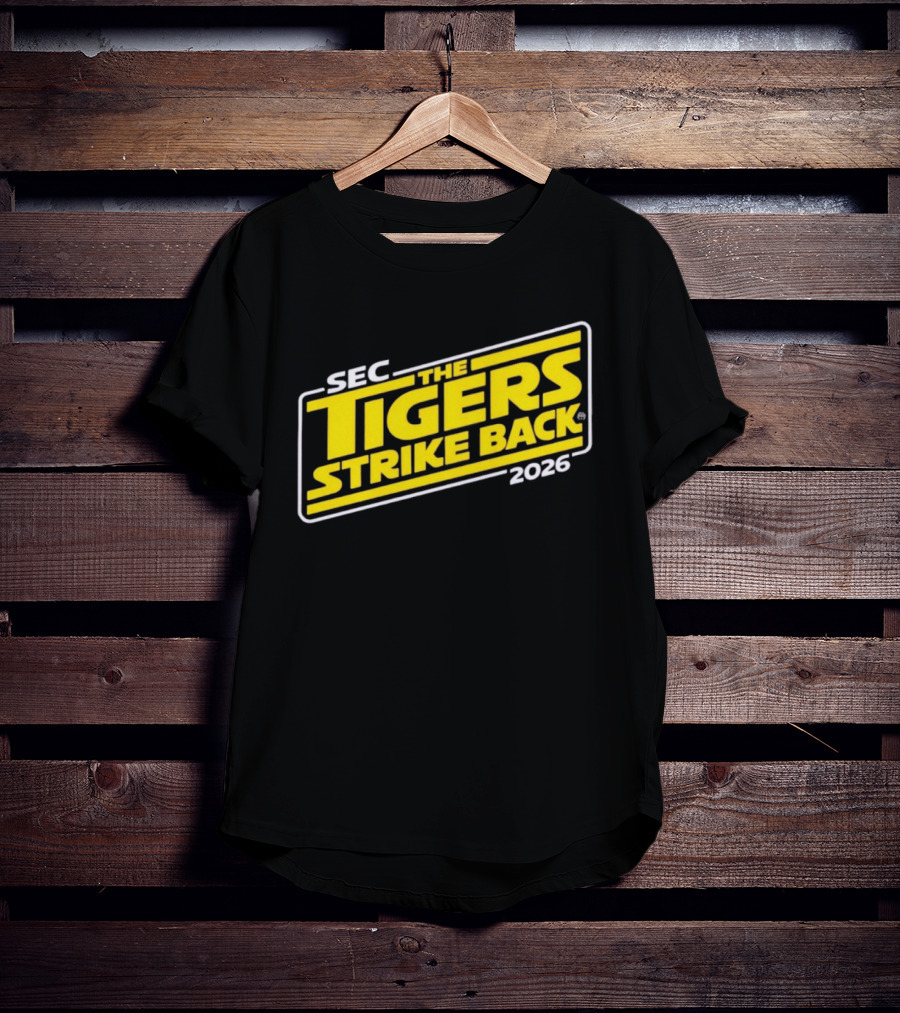 SEC The Tigers Strike Back 2026 LSU T-Shirt