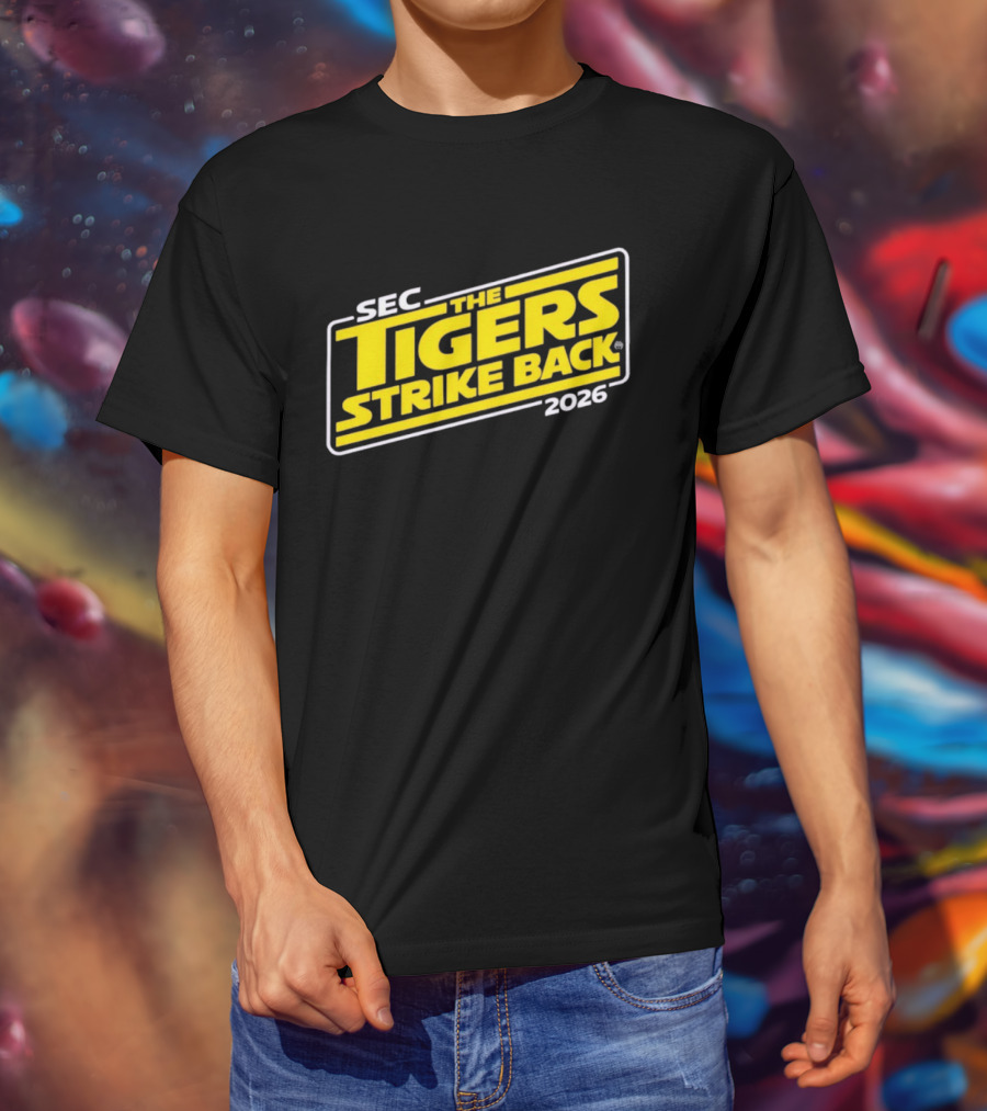 SEC The Tigers Strike Back 2026 LSU T-Shirt