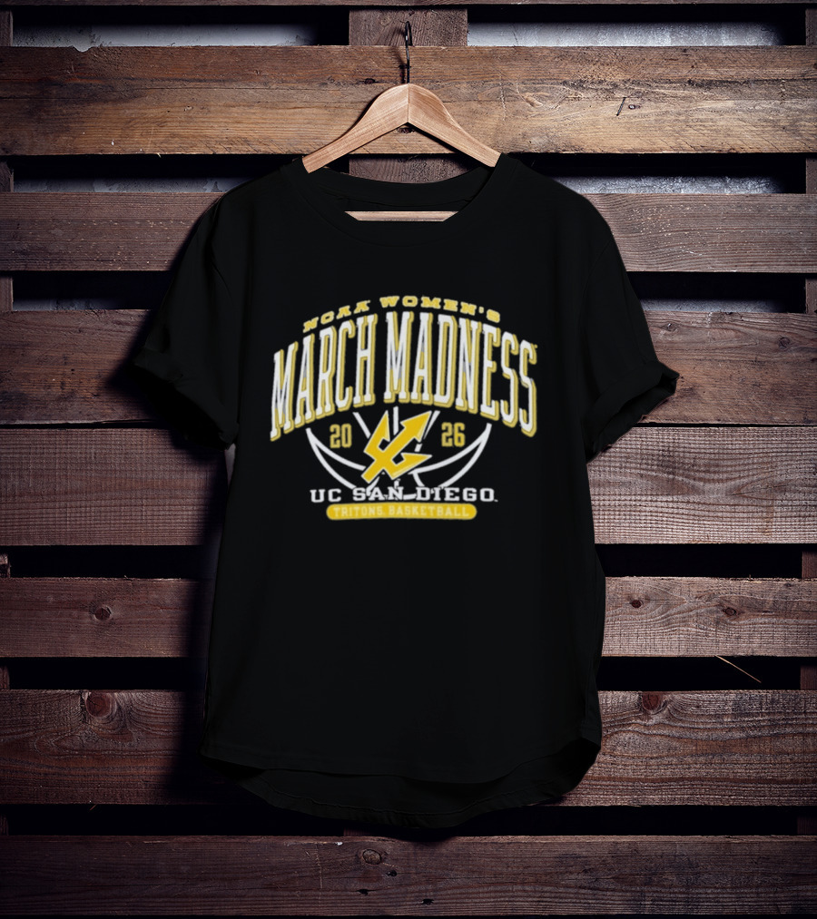 UC San Diego Tritons Women's 2026 NCAA March Madness Basketball T-Shirt