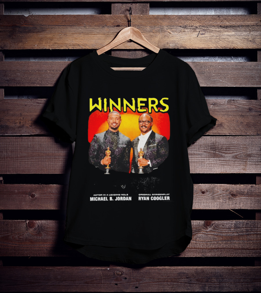 Winners Movie Award Michael B. Jordan Ryan Coogler Oscars T-Shirt
