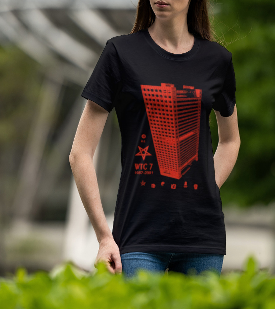 WTC 7 September 11 Conspiracy Building T-Shirt