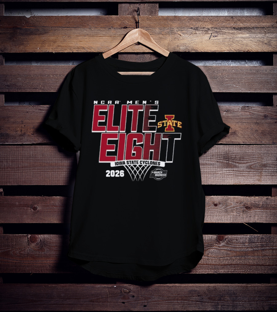 Elite Eight 2026 Iowa State Cyclones NCAA Men's March Madness T-Shirt