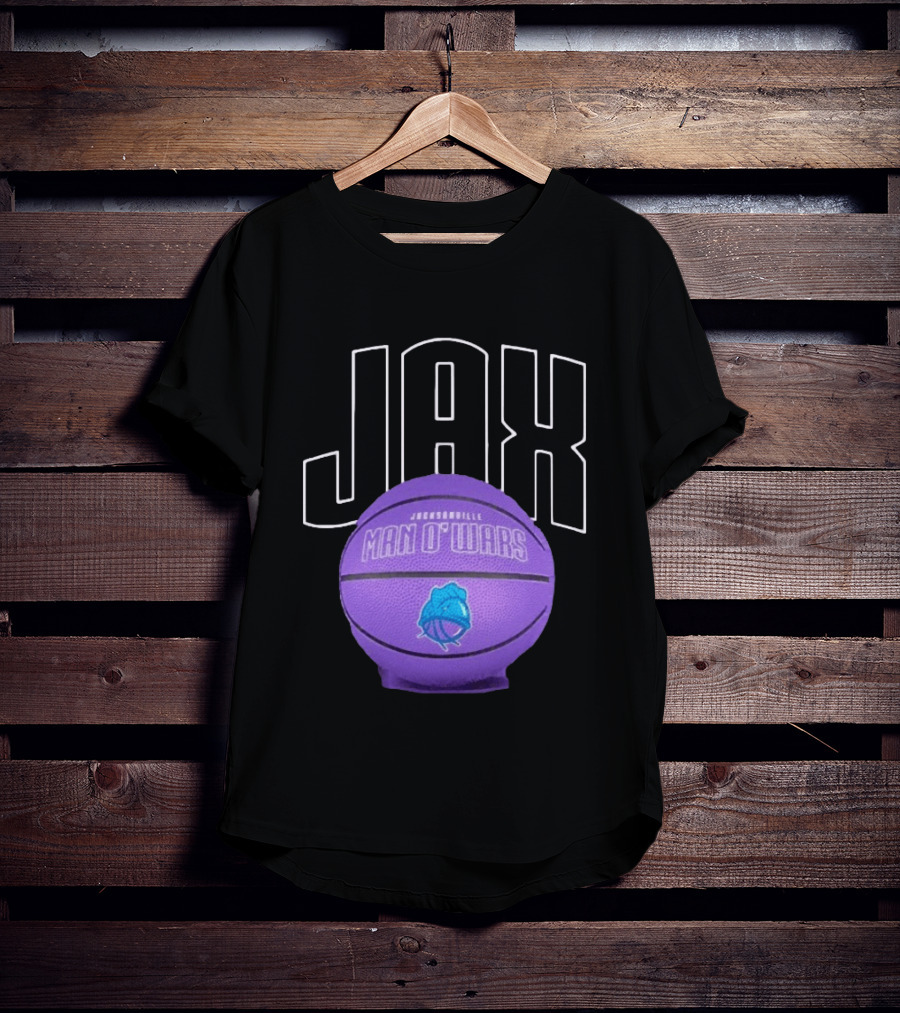 Jacksonville JAX Man O'Wars Basketball Team T-Shirt