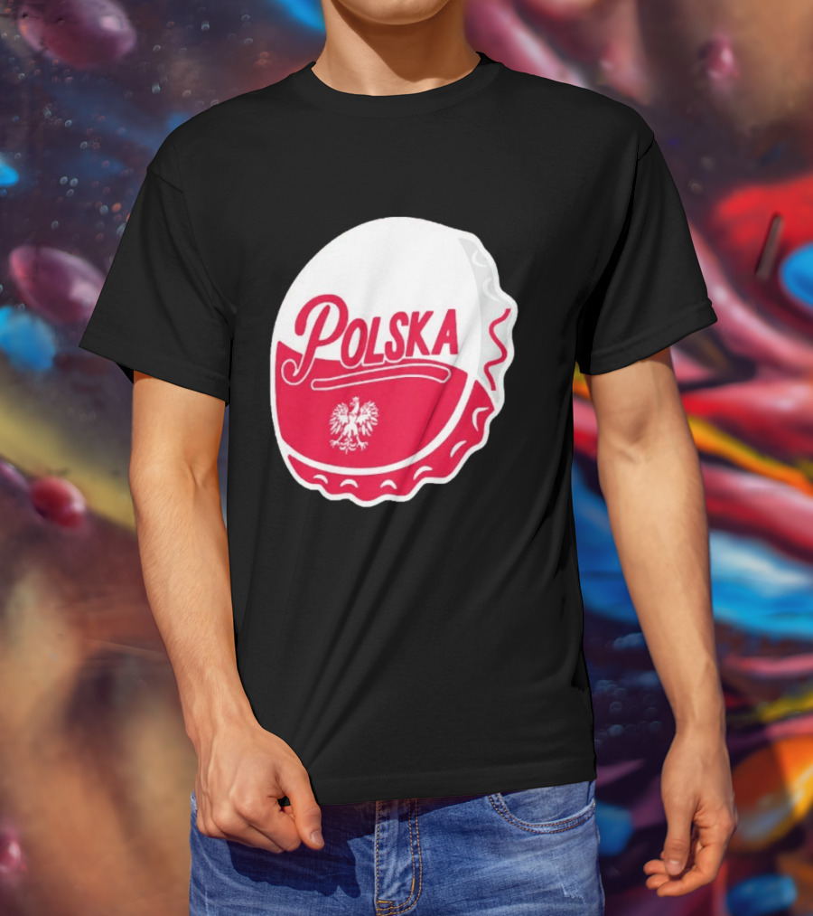 Polska Buffalo Bottle Cap Eagle T-Shirt