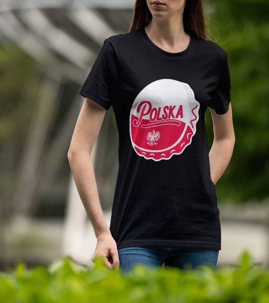 Polska Buffalo Bottle Cap Eagle T-Shirt