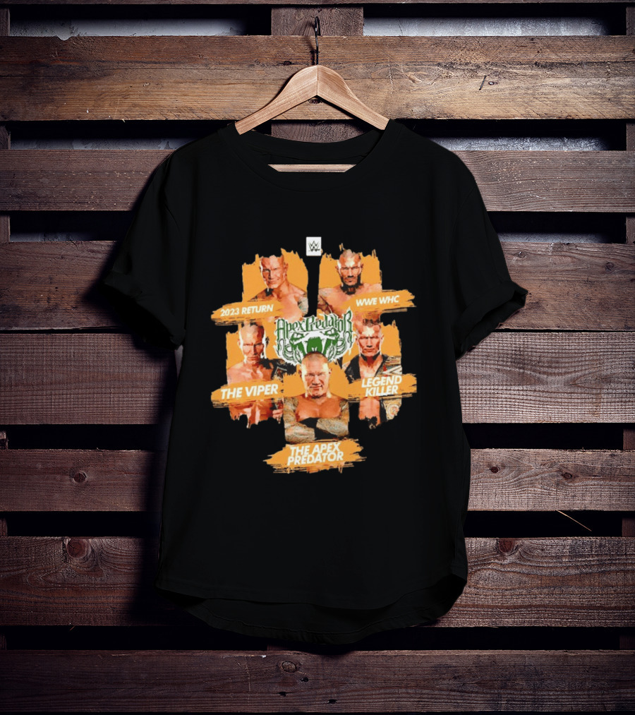 WWE WHC 2023 Randy Orton The Viper Legend Killer Apex Predator Return T-Shirt
