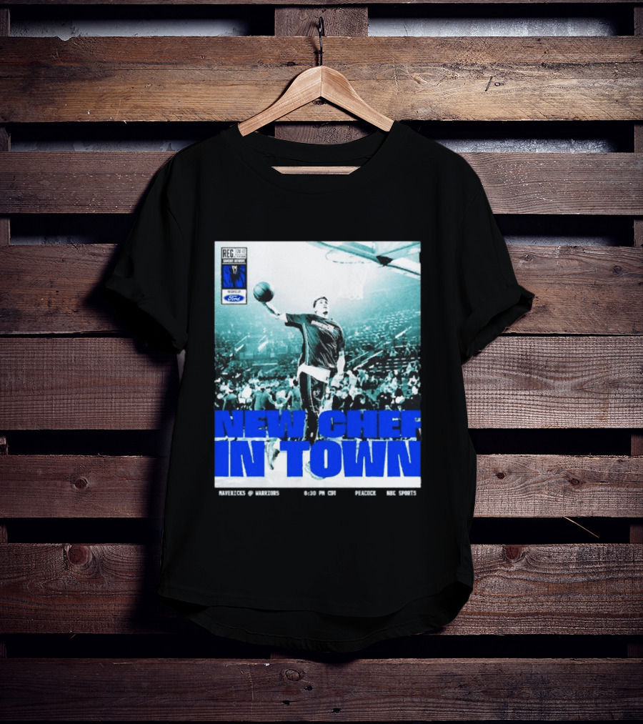 Dallas Mavericks New Chef In Town Cooper Flagg 2025 2026 NBA Season T-Shirt