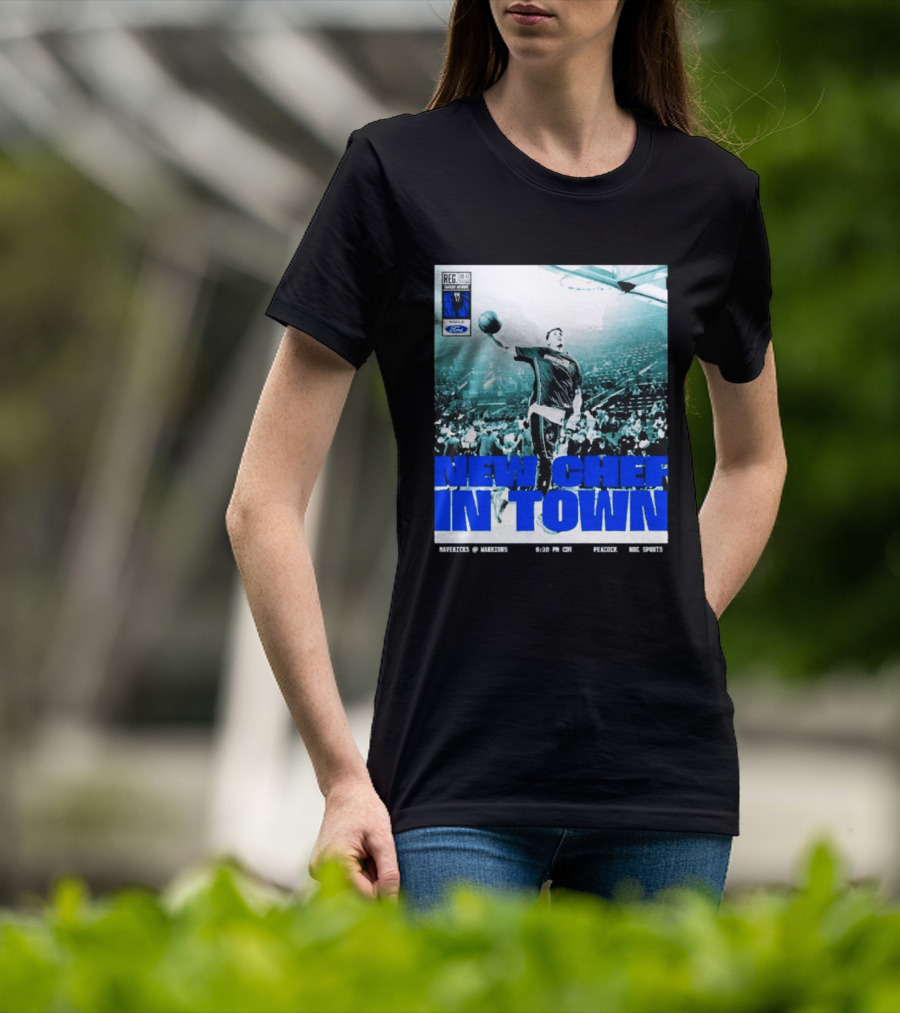 Dallas Mavericks New Chef In Town Cooper Flagg 2025 2026 NBA Season T-Shirt
