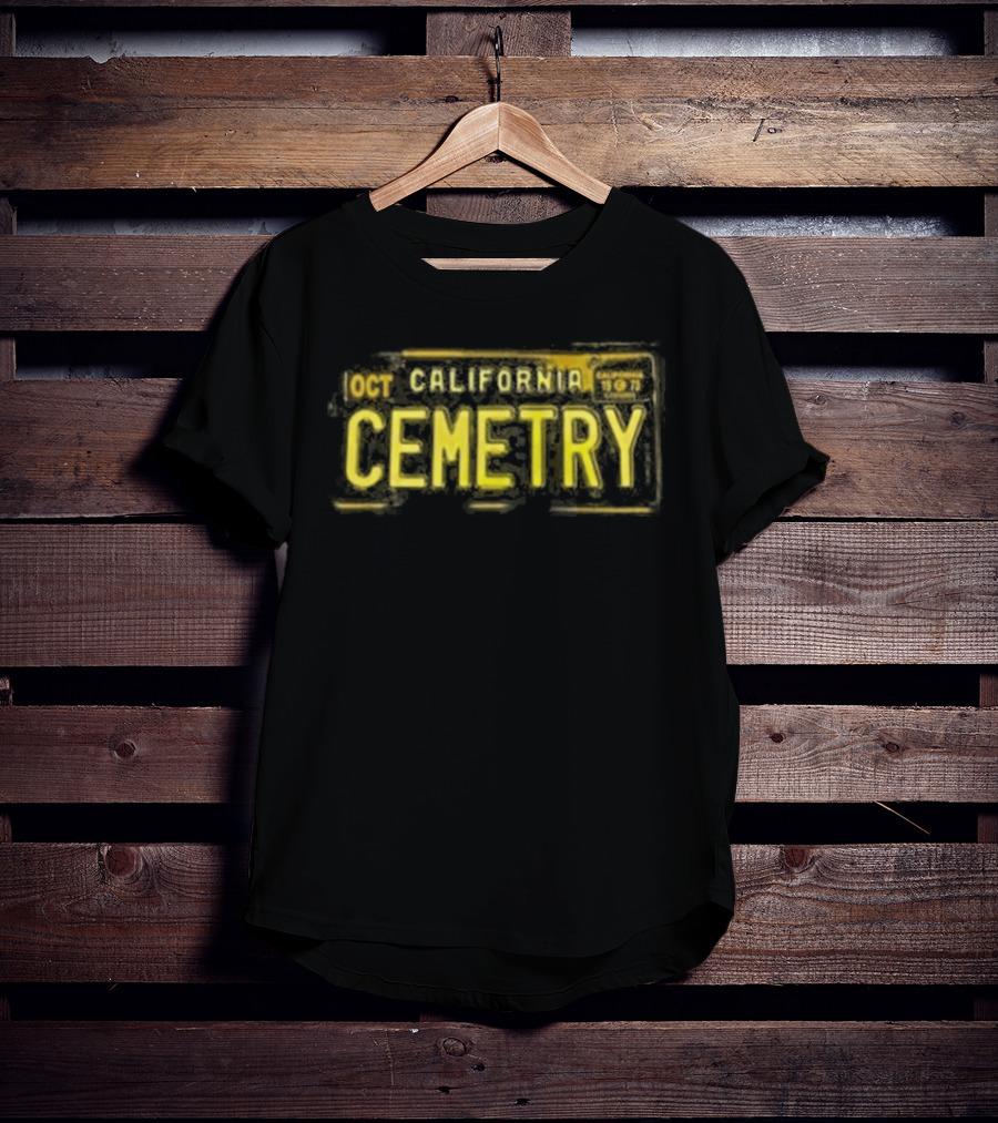 Oct California Cemetery Creeps Creeps T-Shirt