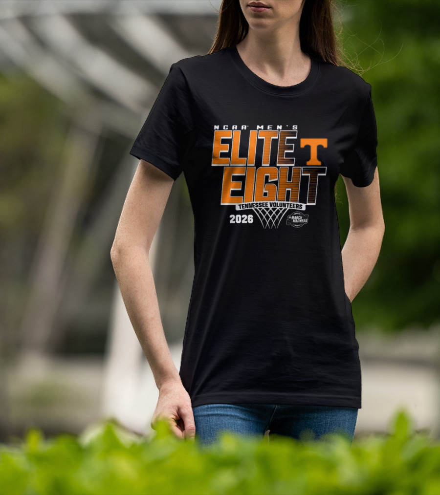 NCAA Men's Elite Eight 2026 Tennessee Volunteers March Madness T-Shirt