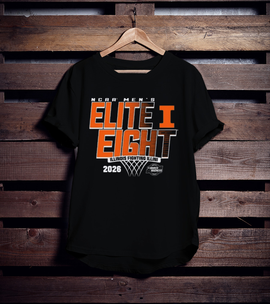 NCAA Men's Elite Eight 2026 Illinois Fighting Illini March Madness T-Shirt