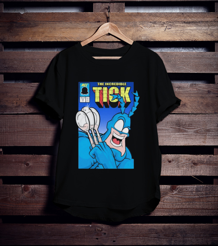 The Incredible Tick Spoon NEC Comic 324 T-Shirt