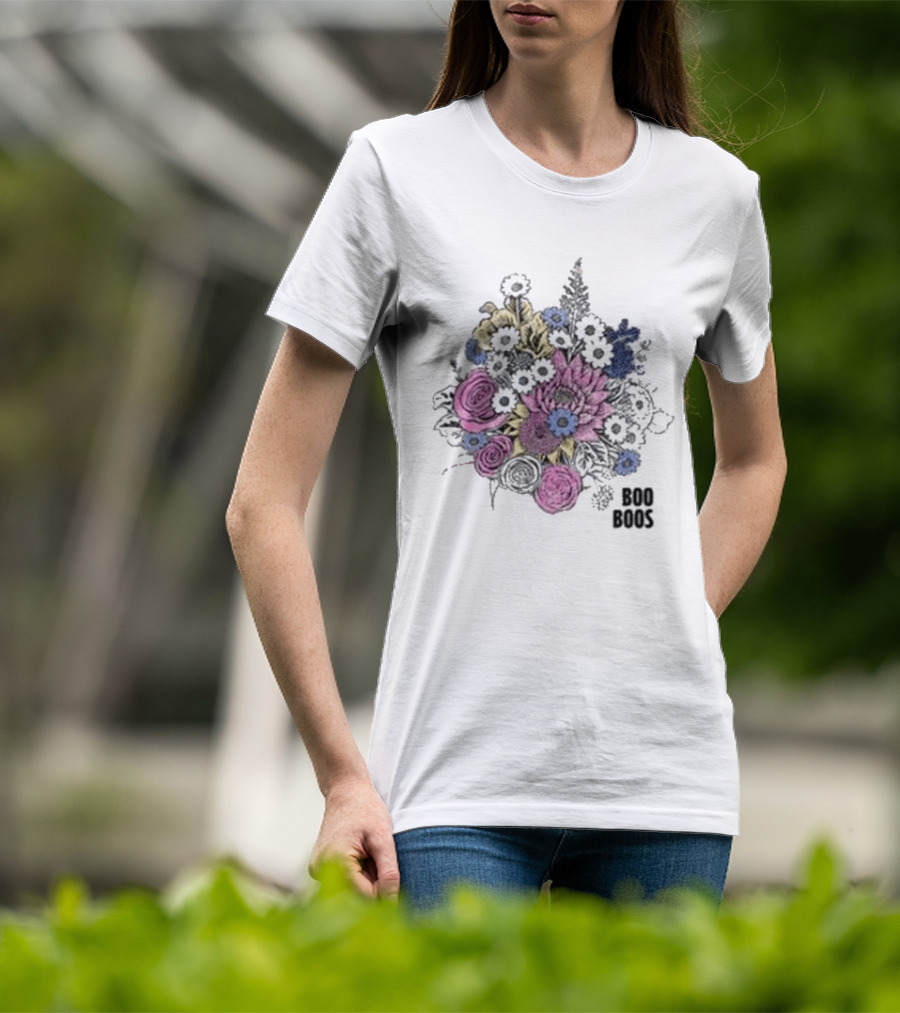 Boo Boos Floral Young Love T-Shirt