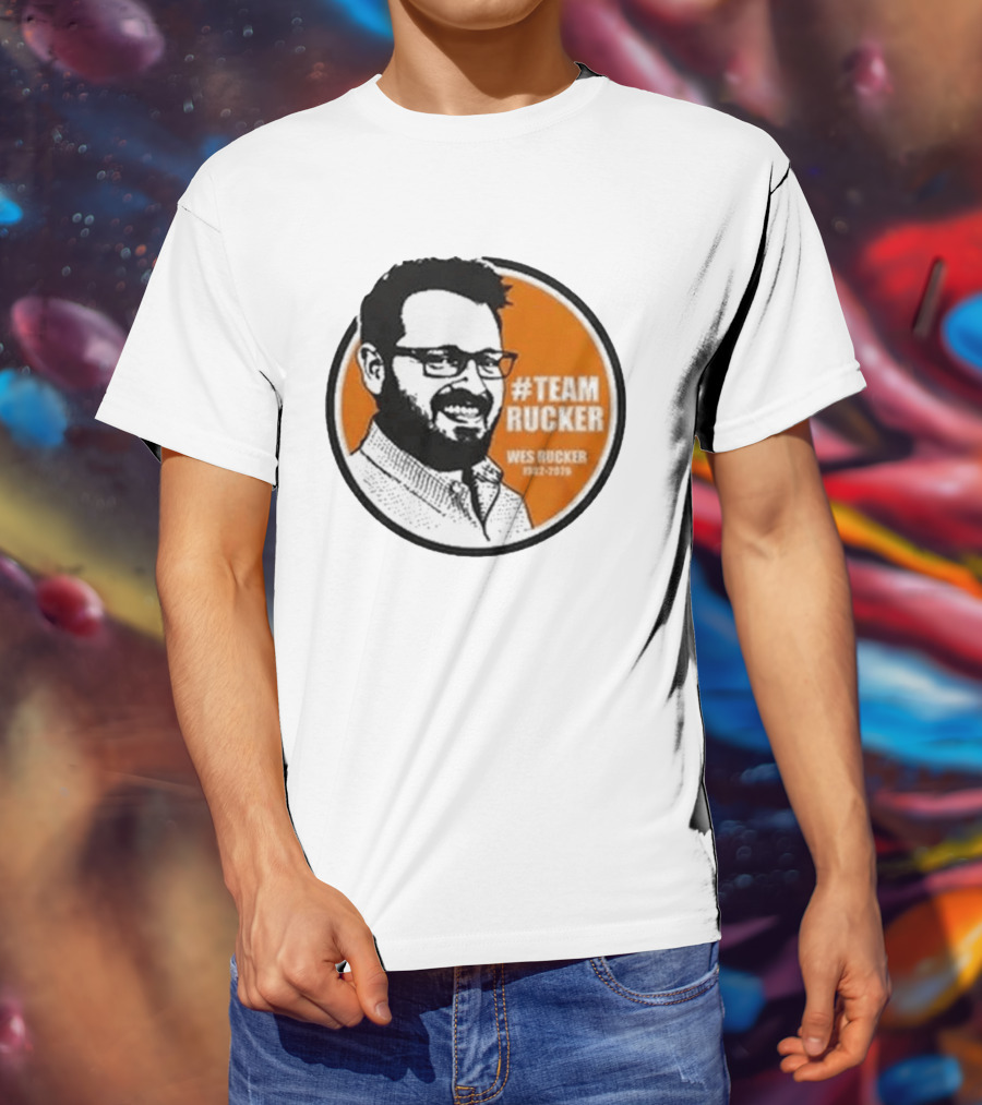 Tennessee Volunteers #TeamRucker Wes Rucker 1982 2019 T-Shirt