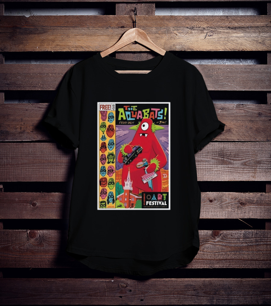 THE AQUABATS! St. George Festival April 3 2026 Featuring Monster And Masked Characters T-Shirt