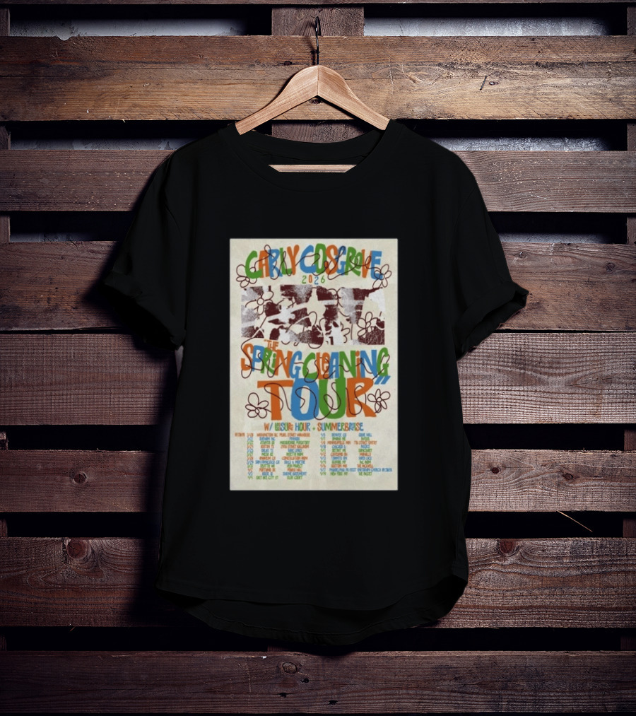 Carly Cosgrove 2026 The Spring Cleaning Tour Leisure Hour Summerbruise T-Shirt