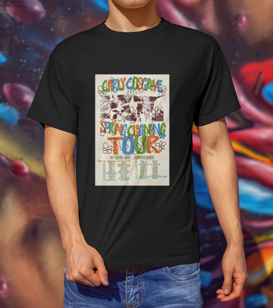 Carly Cosgrove 2026 The Spring Cleaning Tour Leisure Hour Summerbruise T-Shirt