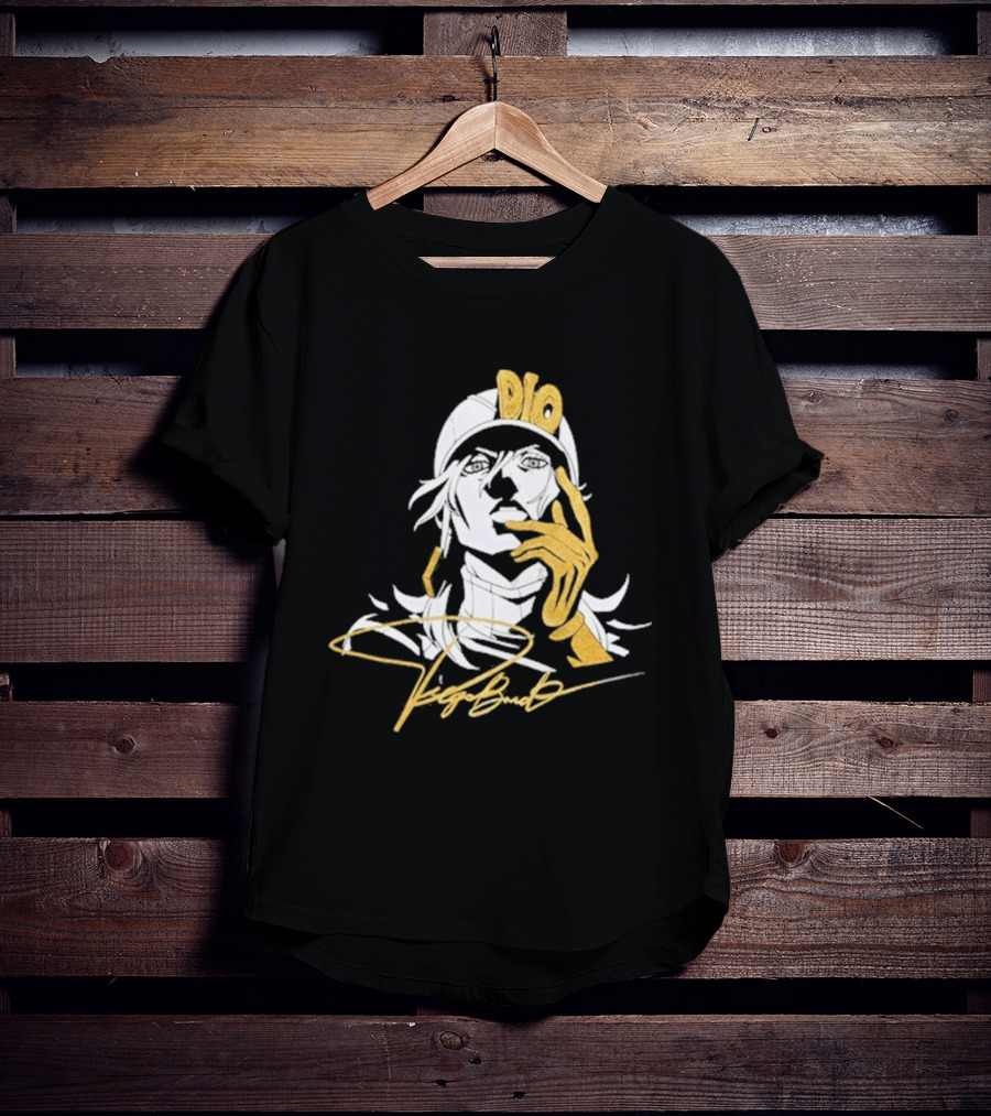 Hobby Genki Diego Dio Jojos Bizarre Adventure Signature T-Shirt