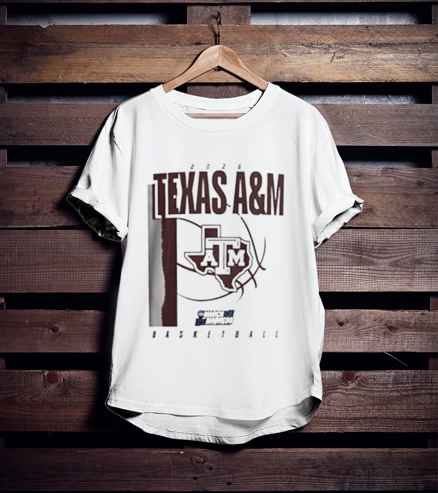 Texas A&M Aggies 2026 March Madness Basketball Tournament T-Shirt