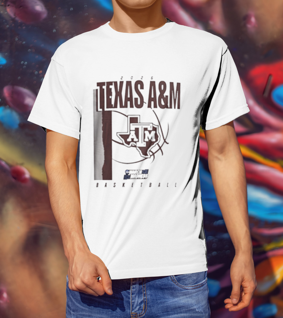 Texas A&M Aggies 2026 March Madness Basketball Tournament T-Shirt