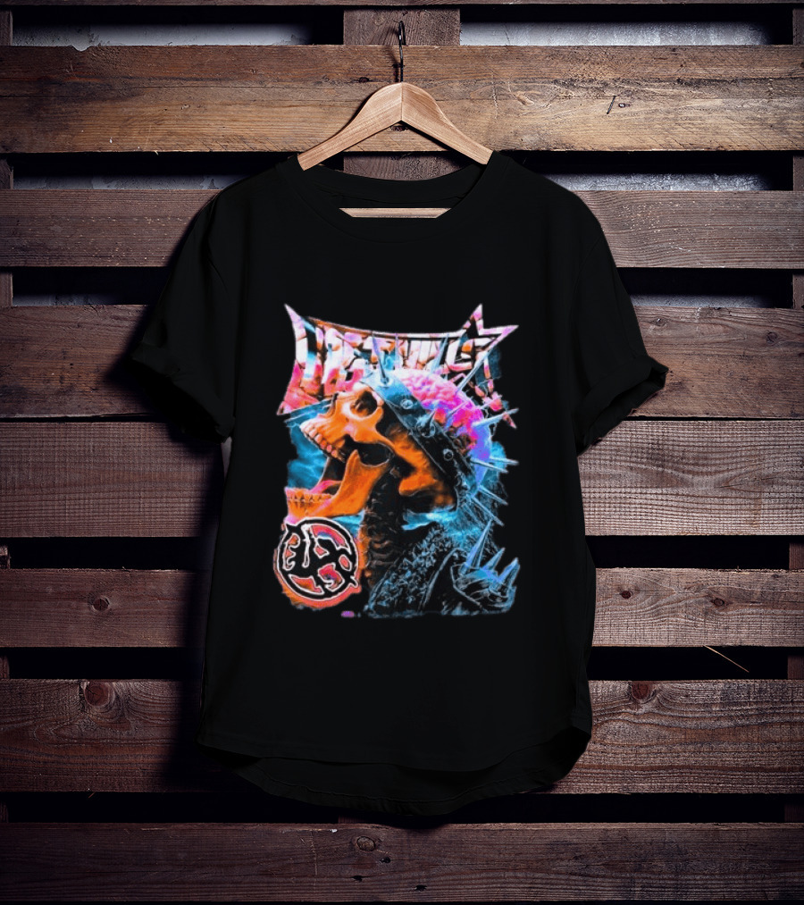Lost Hills Skull Punk T-Shirt
