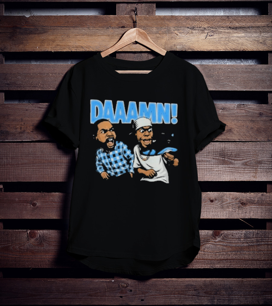 University Blue Daaamn Chris Smokey Comedy Movie Scene T-Shirt