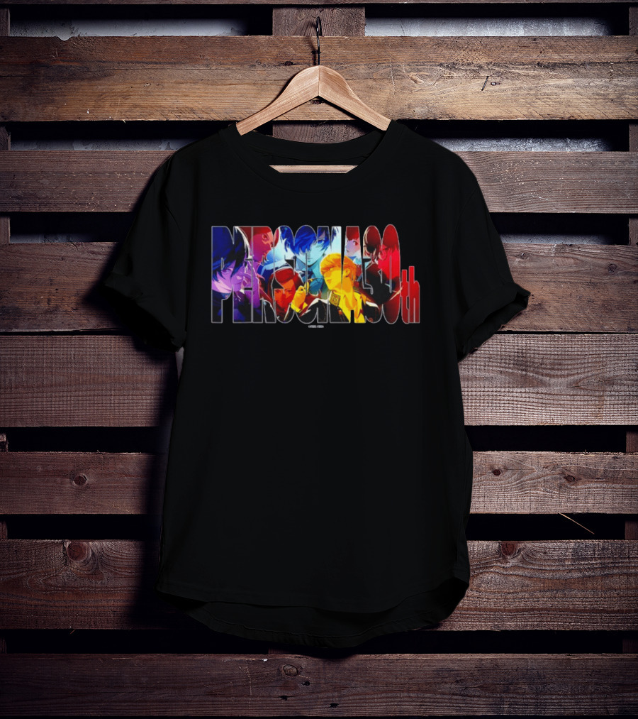 Persona 30th Anniversary Protagonist Series Atlus T-Shirt