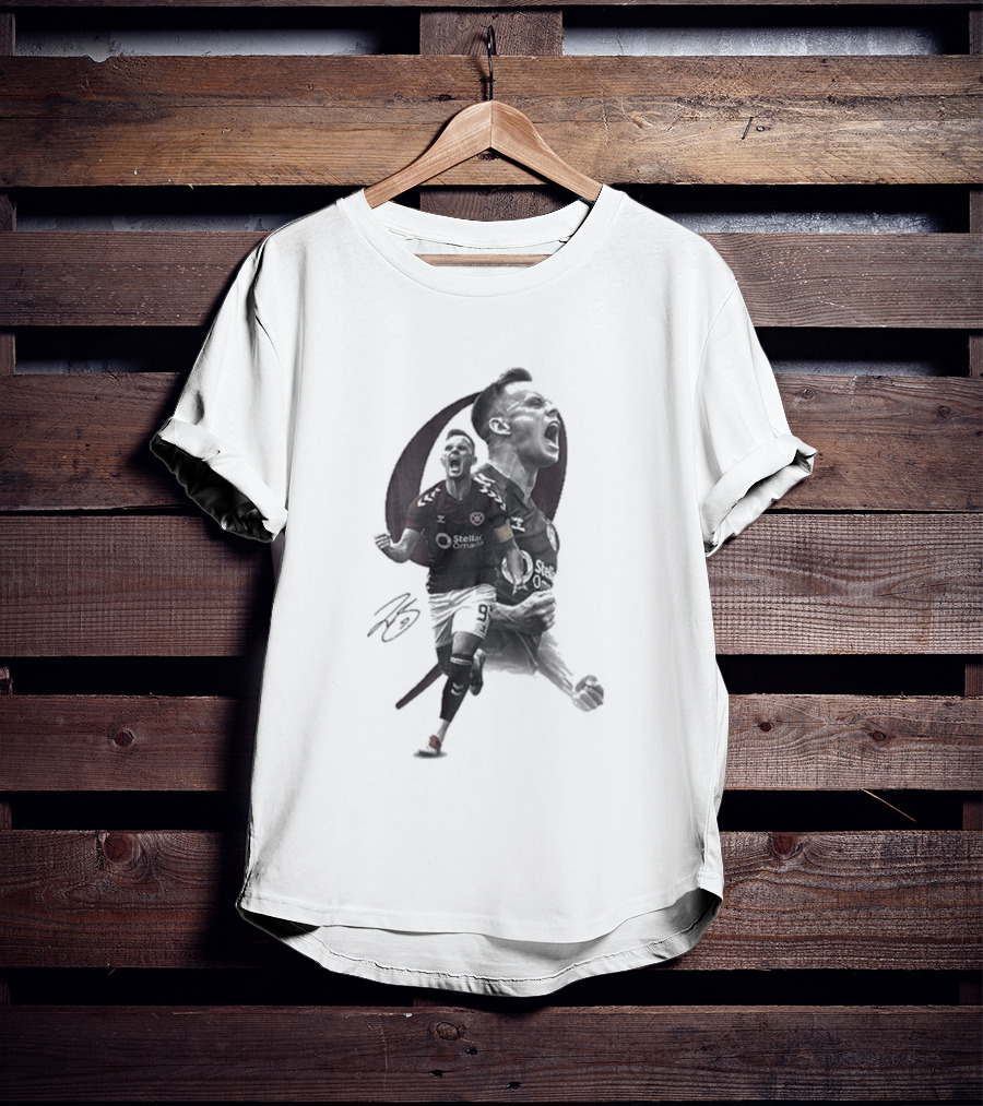 Shankland Series 1 Footballer Celebration Pose T-Shirt