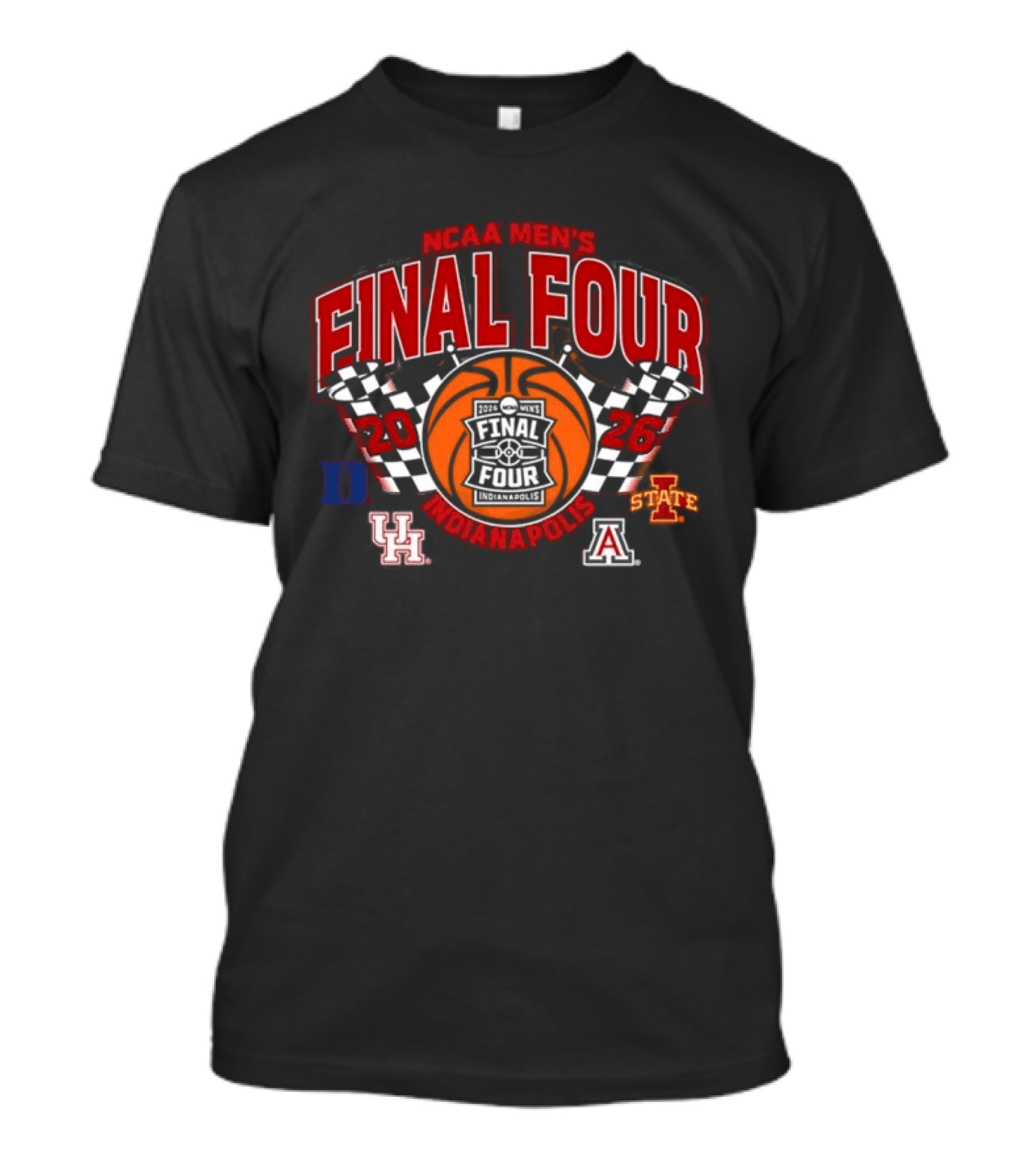 NCAA Men's Final Four 2026 Indianapolis Arizona Wildcats Basketball T-Shirt