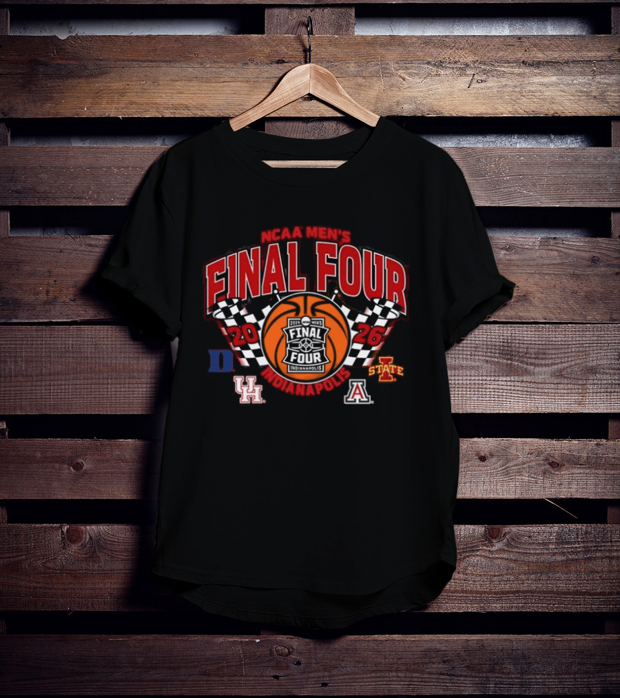 NCAA Men's Final Four 2026 Indianapolis Arizona Wildcats Basketball T-Shirt