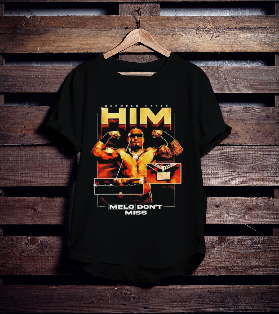 Carmelo Hayes HIM Melo Don't Miss WWE Champion T-Shirt