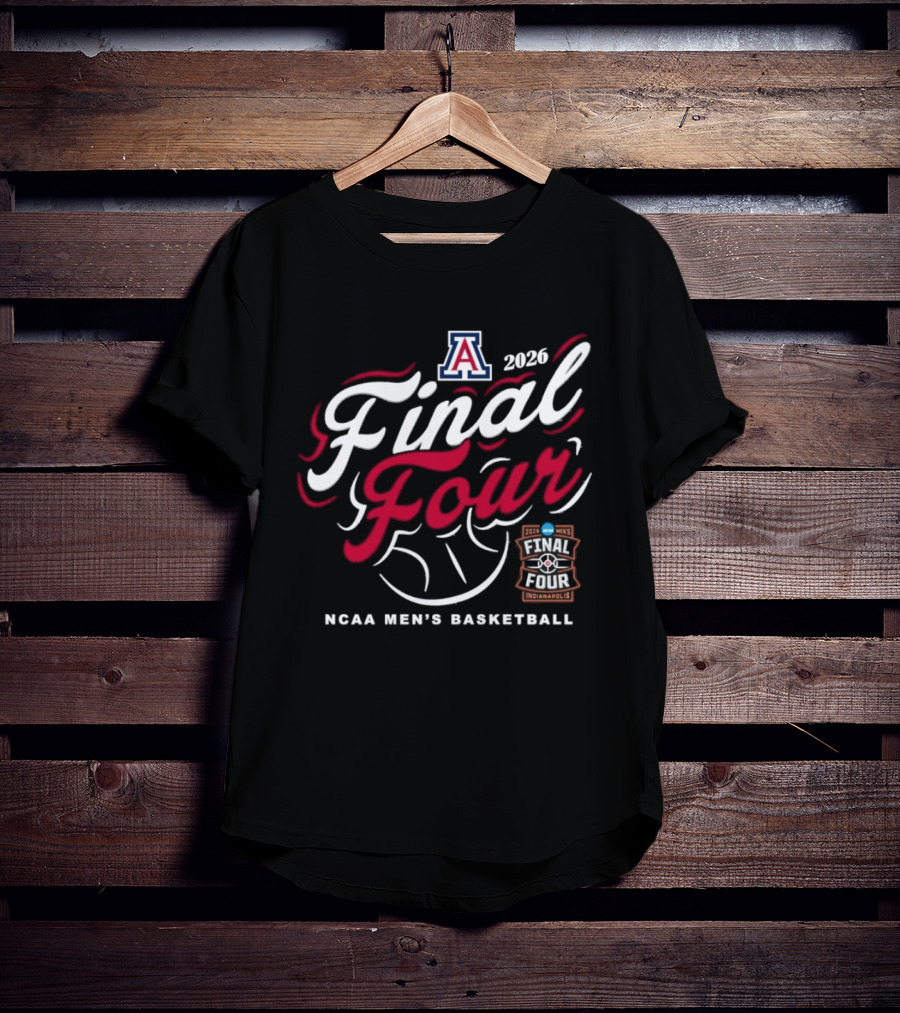 Arizona Wildcats 2026 NCAA Men's Basketball Final Four March Madness T-Shirt