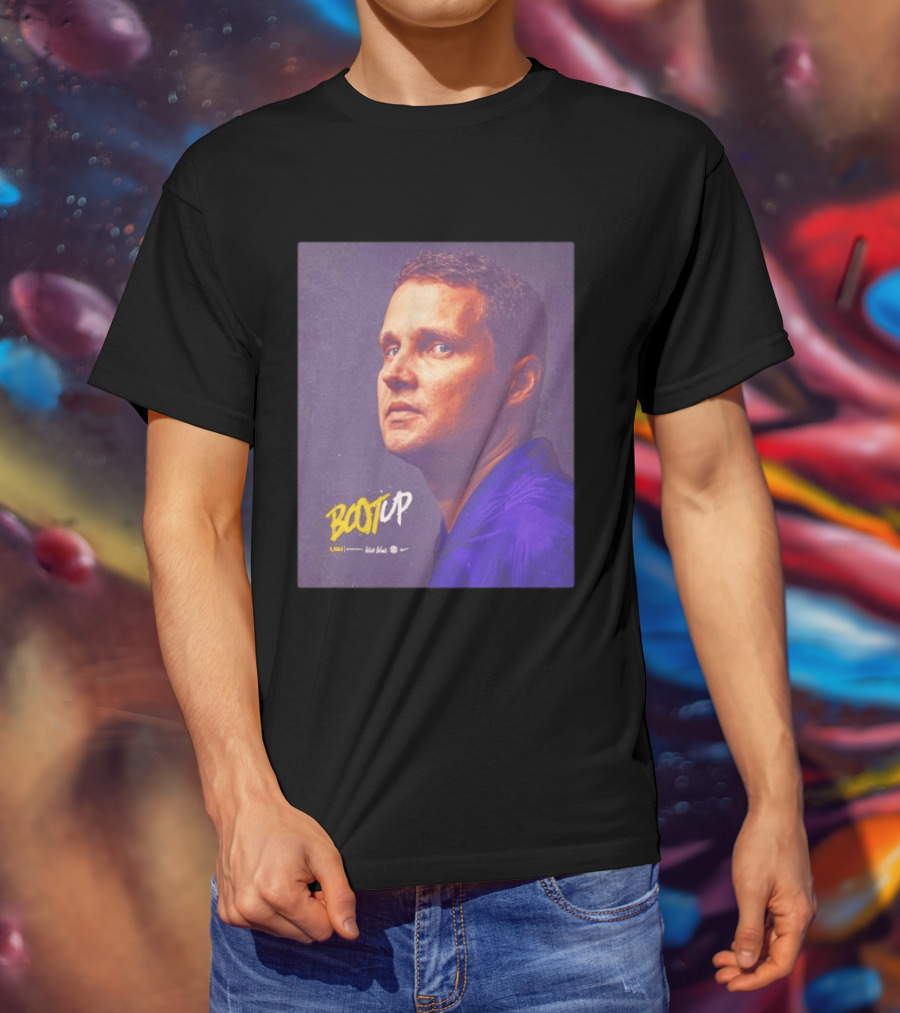 BOOT UP Will Wade LSU Nike Basketball Coach T-Shirt