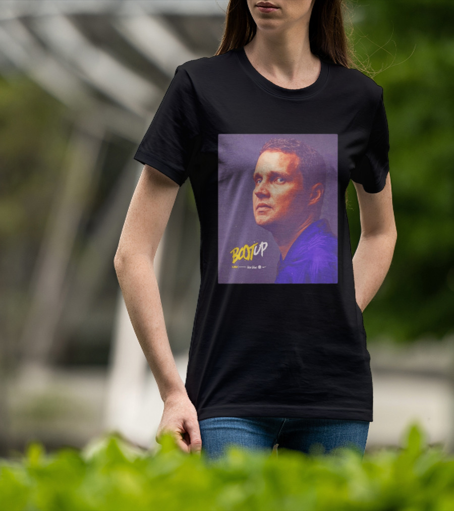 BOOT UP Will Wade LSU Nike Basketball Coach T-Shirt