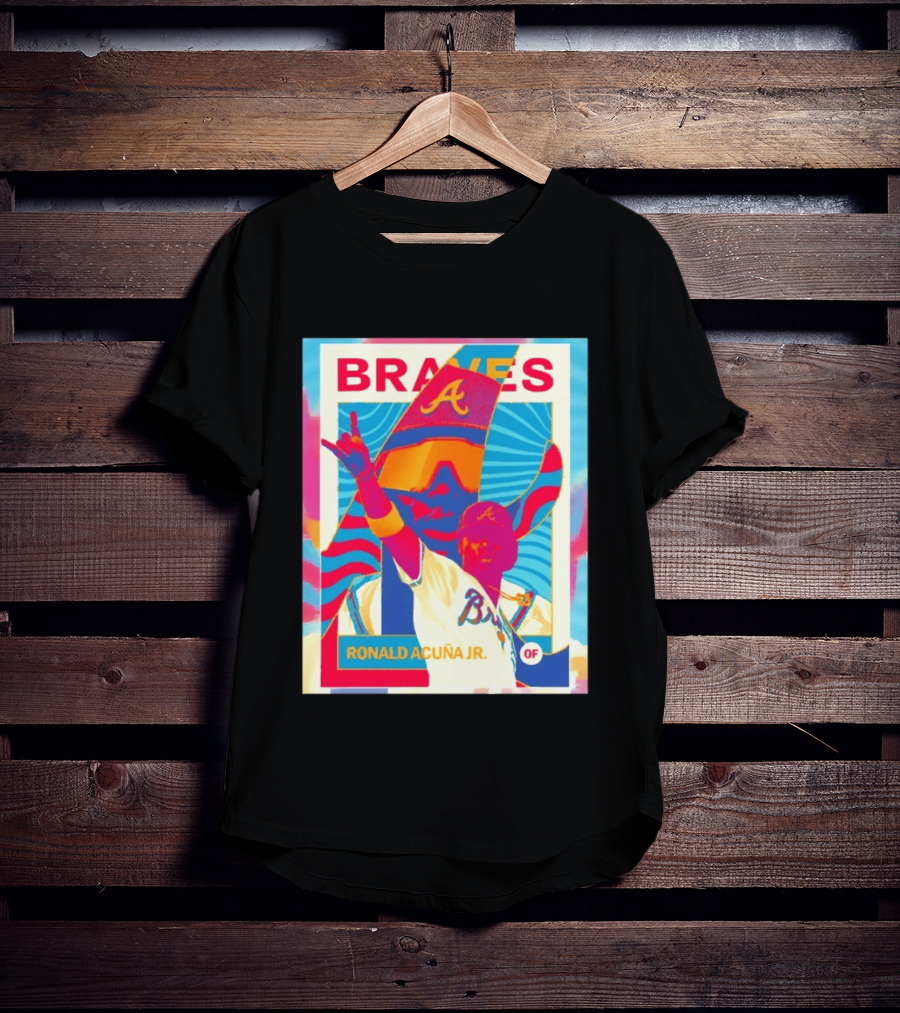 Ronald Acuña Jr OF Braves Atlanta Baseball T-Shirt