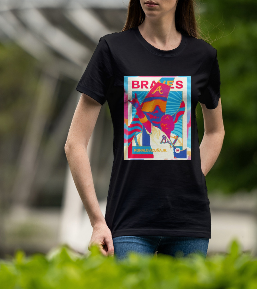 Ronald Acuña Jr OF Braves Atlanta Baseball T-Shirt
