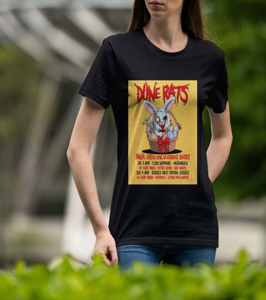 Dune Rats Apr 3 2026 Club Sapphire In Merimbula Australia T-Shirt