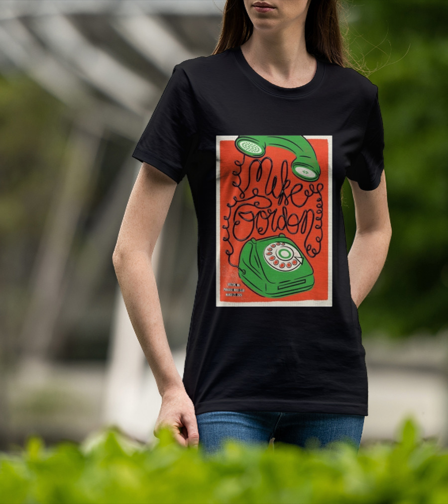 Mike Gordon Boston MA Paradise Rock Club March 27 2026 Retro Phone T-Shirt