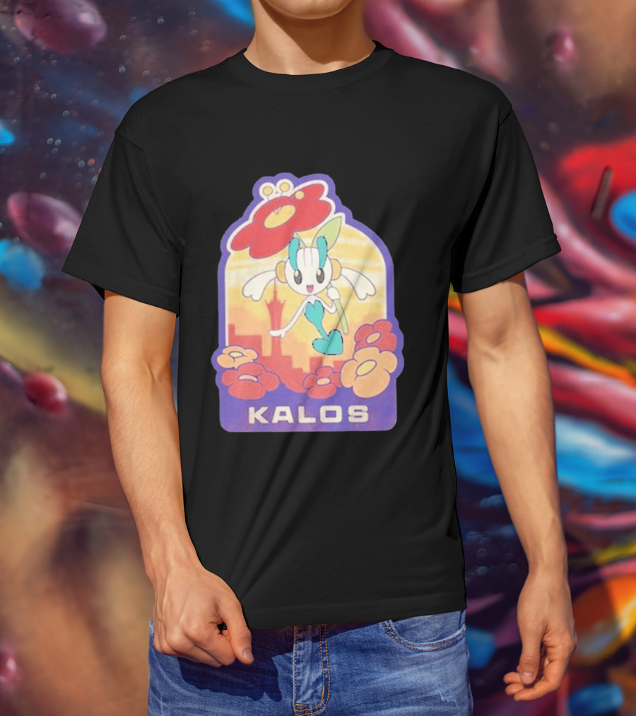 Kalos Region Floette Pokémon Adventure T-Shirt