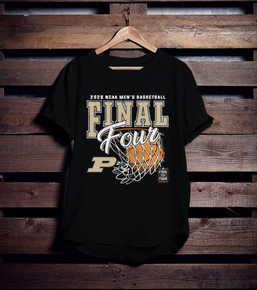 Purdue Boilermakers 2026 NCAA Men's Basketball Final Four Bound T-Shirt