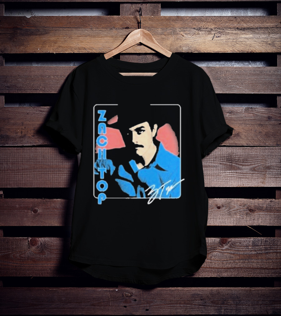 Zach Top ZTW Signature Blue And Red T-Shirt