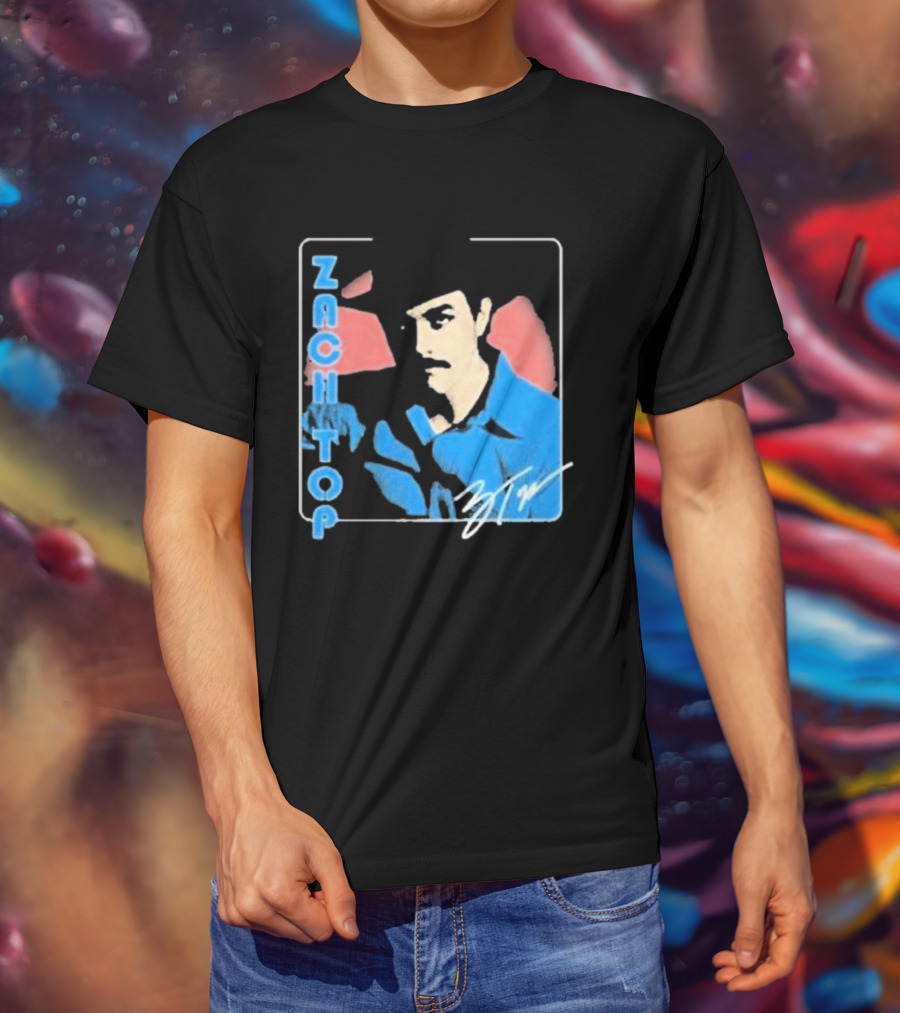 Zach Top ZTW Signature Blue And Red T-Shirt